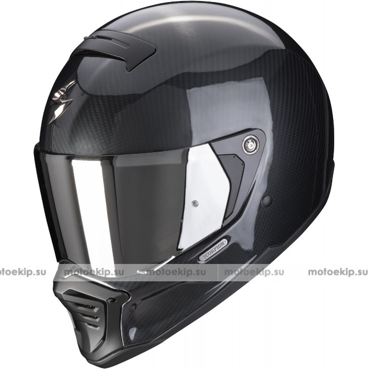 Шлем эндуро Scorpion EXO-HX1 Carbon SE Solid