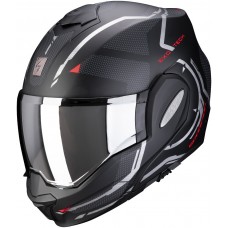 Шлем модуляр Scorpion EXO-Tech Evo Square Black Red