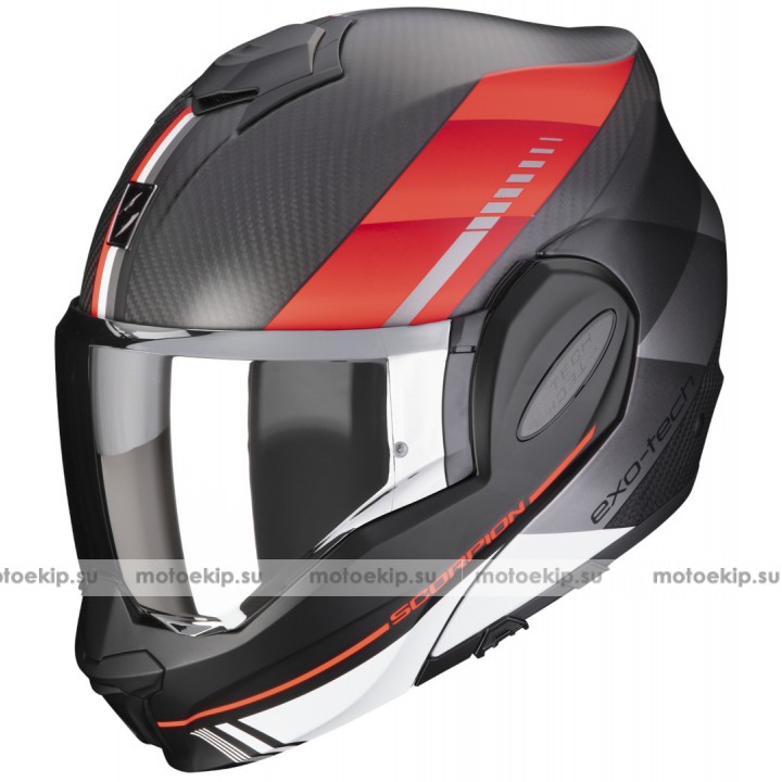 Шлем модуляр Scorpion Exo-Tech Evo Genus Carbon