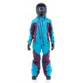 Комбинезон для снегохода и сноуборда Dragonfly Extreme Woman Blue-Purple 2020