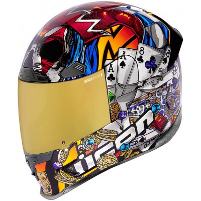 Шлем интеграл Icon Airframe Lucky Lid 3