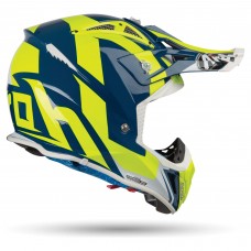 Шлем кроссовый Airoh Aviator 2.3 Bigger Blue Шлем кроссовый Airoh Aviator 2.3 Bigger Blue