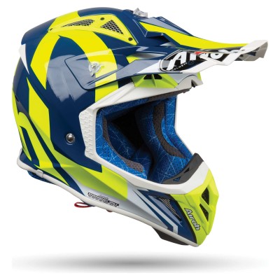 Шлем кроссовый Airoh Aviator 2.3 Bigger Blue