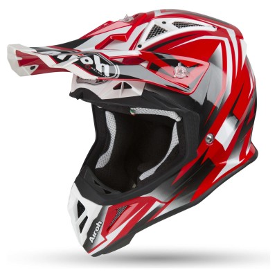 Шлем кроссовый Airoh Aviator 2.3 Fame Red