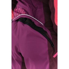 Комбинезон лыжный/сноубордический Dragonfly SKI Premium WOMAN PURPLE&BROWN 2020