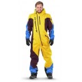 Комбинезон лыжный/сноубордический Dragonfly SKI Premium MAN YELLOW&BROWN 2020