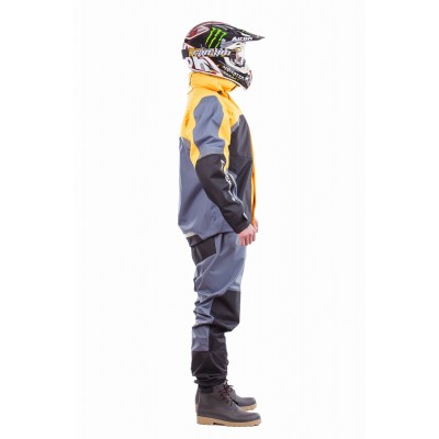 Мембранная куртка QUAD PRO YELLOW-GREY 2018