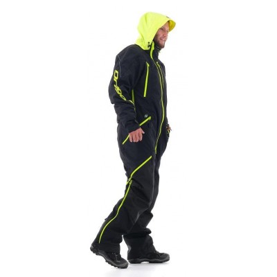 Комбинезон для снегохода и сноуборда Dragonfly Extreme Black-Yellow 2020