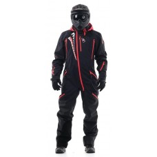Комбинезон для снегохода и сноуборда Dragonfly Extreme Black-Red 2020