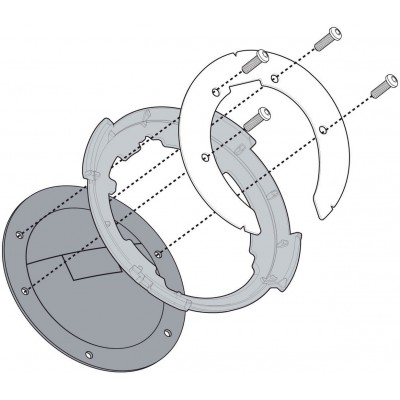 Крепление на бак GIVI BF для сумок TANKLOCK