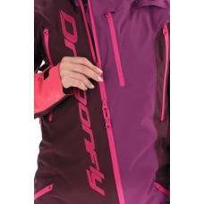 Комбинезон лыжный/сноубордический Dragonfly SKI Premium WOMAN PURPLE&BROWN 2020