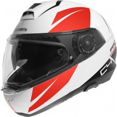 Шлем модуляр Schuberth C4 Pro Merak White Red Шлем модуляр Schuberth C4 Pro Merak White Red