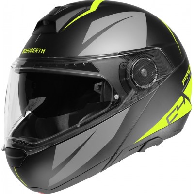 Шлем модуляр Schuberth C4 Pro Merak Black Yellow