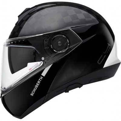 Шлем модуляр Schuberth C4 Pro Carbon Fusion White
