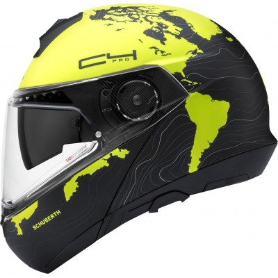 Шлем модуляр Schuberth C4 Pro Magnitudo Yellow (УЦЕНКА)
