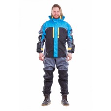 Мембранная куртка QUAD PRO ELECTRIC BLUE-GREY 2018
