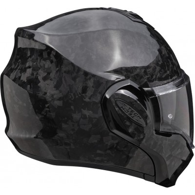 Шлем модуляр Scorpion EXO-Tech Evo Carbon Onyx Шлем
