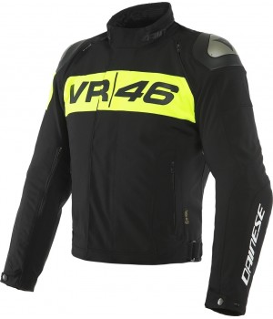 Dainese VR46 Podium D-Dry Водонепроницаемый мотоцикл Текстиль куртка