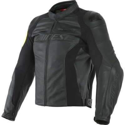 Dainese VR46 Pole Position Мотоцикл Кожаная куртка