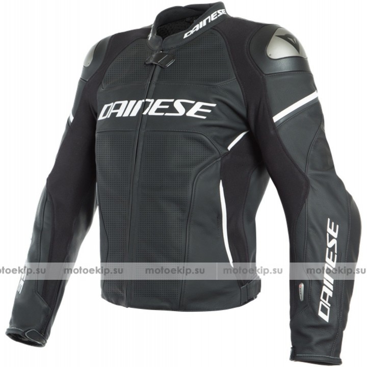 Мотокурткая кожаная Dainese Racing 3 D-Air® Airbag Перфорированная