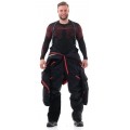 Комбинезон для снегохода и сноуборда Dragonfly Extreme Black-Red 2020