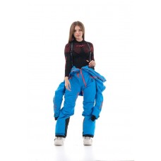 Комбинезон лыжный/сноубордический Dragonfly SKI Premium WOMAN BLUE 2020