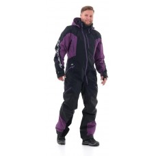 Комбинезон для снегохода и сноуборда Dragonfly Extreme Black-Purple 2020