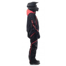 Комбинезон для снегохода и сноуборда Dragonfly Extreme Black-Red 2020