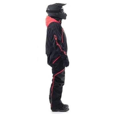 Комбинезон для снегохода и сноуборда Dragonfly Extreme Black-Red 2020