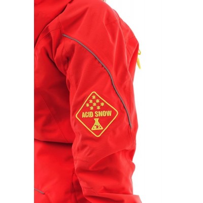 Комбинезон для снегохода и сноуборда Dragonfly Extreme Woman Red-Fluo 2020