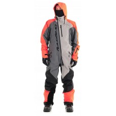 Комбинезон для снегохода и сноуборда Dragonfly Extreme Orange-Grey 2020