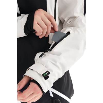 Комбинезон лыжный/сноубордический Dragonfly SKI Premium MAN BLACK&WHITE 2020