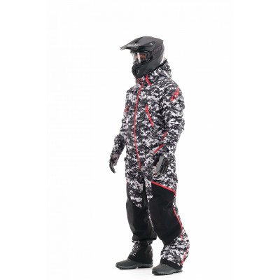 Комбинезон Dragonfly Extreme MAN Camo-Black. Утепленный