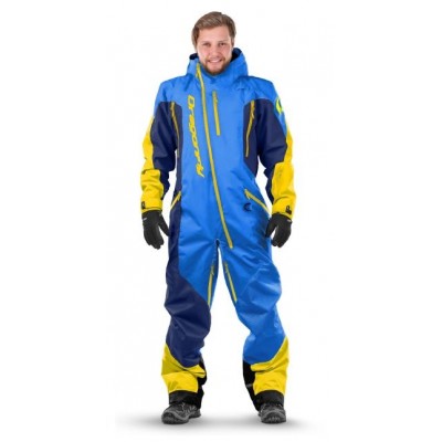 Комбинезон лыжный/сноубордический Dragonfly SKI Premium MAN BLUE&YELLOW 2020