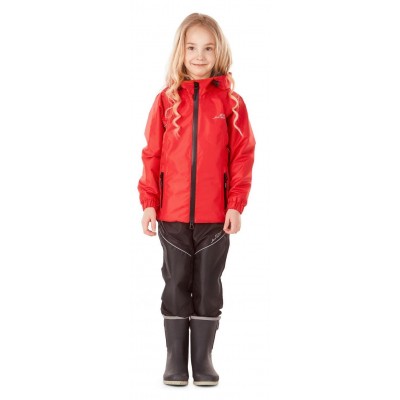 Детский мембранный дождевик EVO Kids RED (комплект)