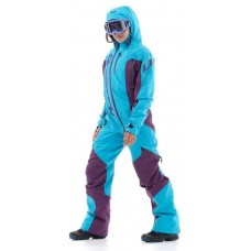 Комбинезон для снегохода и сноуборда Dragonfly Extreme Woman Blue-Purple 2020