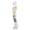 Комбинезон для снегохода и сноуборда Dragonfly Extreme Woman Yellow-White 2020