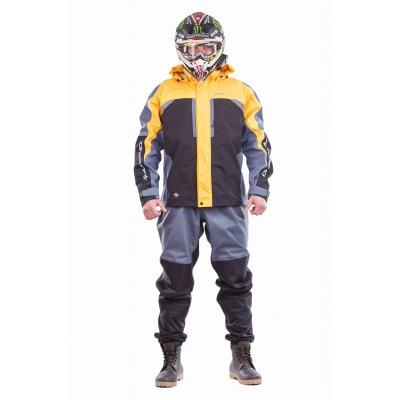 Мембранная куртка QUAD PRO YELLOW-GREY 2018