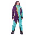 Комбинезон лыжный/сноубордический Dragonfly SKI Premium WOMAN BALTIC&PURPLE 2020 Комбинезон лыжный/сноубордический Dragonfly SKI Premium WOMAN BALTIC&PURPLE 2020