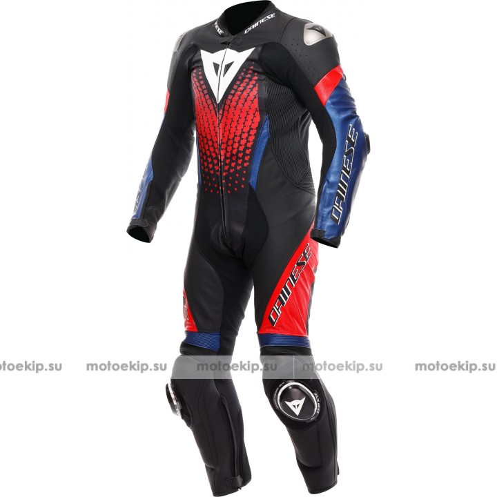 Dainese Laguna Seca 6 перфорированный однокомпонентный кожаный костюм для мотоцикла