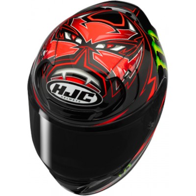 Шлем интеграл HJC RPHA 12 Quartararo Replica