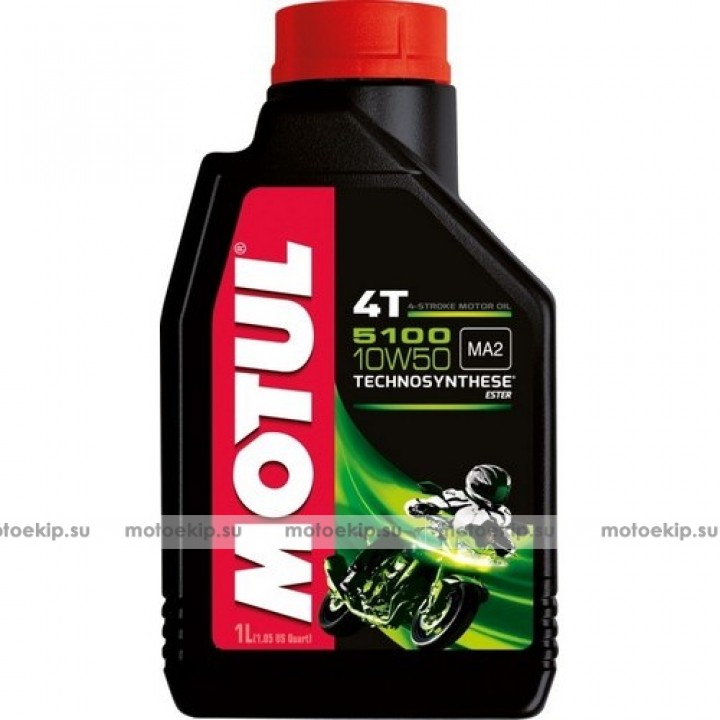 Моторное масло MOTUL 5100 4T 10W50 1л 104074