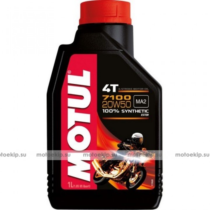 Моторное масло MOTUL 7100 4T 20W50 1л 104103