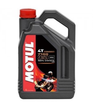 Моторное масло MOTUL 7100 4T 20W50 4л 104104