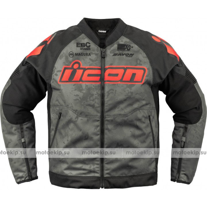 Icon Overlord3 Magnacross Мотоциклетная текстильная куртка