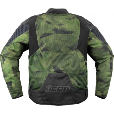 Icon Overlord3 Mesh Camo Мотоциклетная текстильная куртка