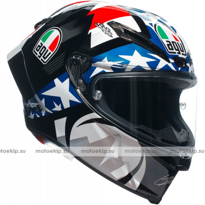 Шлем интеграл AGV Pista GP RR Mir Americas 2021