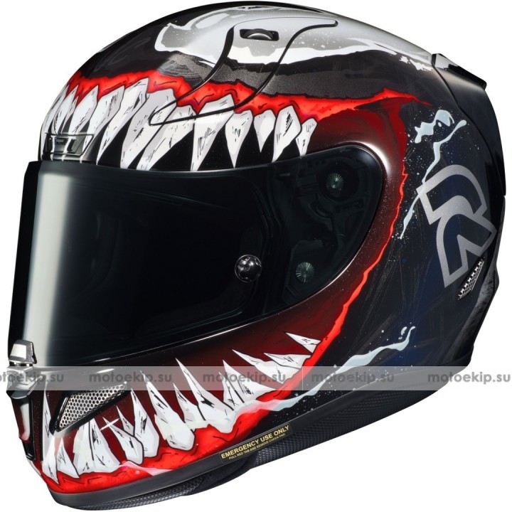 Шлем интеграл HJC RPHA 11 Venom II Marvel