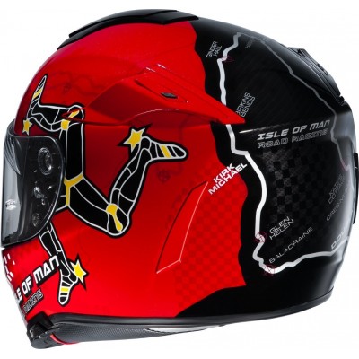 Шлем интеграл HJC RPHA 70 Isle Of Man