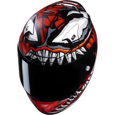 Шлем интеграл HJC RPHA 12 Maximized Venom Marvel